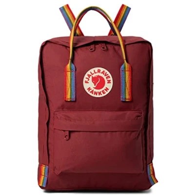 Image of Fjallraven 23620 Kånken Rainbow Sports backpack Unisex Ox Red Pattern OneSize