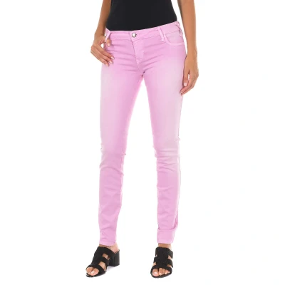 Image of Met Womens Trousers X Jessica Pink Cotton Size 24 (Waist)