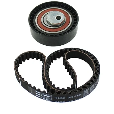 Image of 7700107122, 8200044050, 8200557644 Timing belt kit SKF VKMA 06009 96 with rounded tooth profile DACIA: LOGAN MCV 2, SANDERO 2