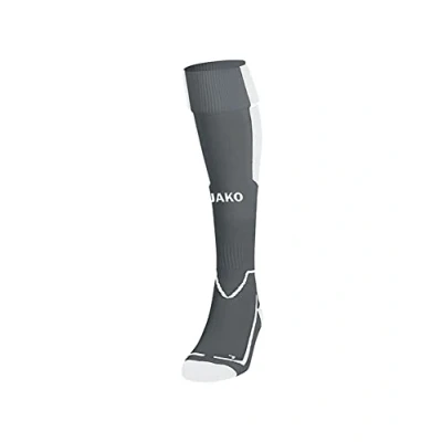 Image of JAKO Unisex&#039;s Lazio Socks, Stone Gray/White, 2 (31 34)