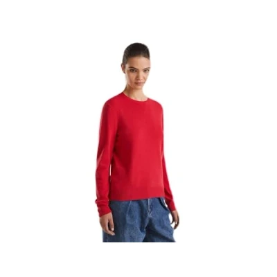 Image of United Colors of Benetton Women&#039;s Jersey G/C M/L 1002D1K01 Sweater, red, L