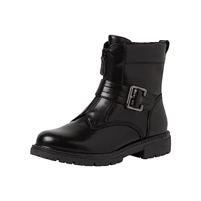 Image of Jana Cowboy/biker ankle boot, Women&#039;s, Size: 6, Black High quality imitation leather