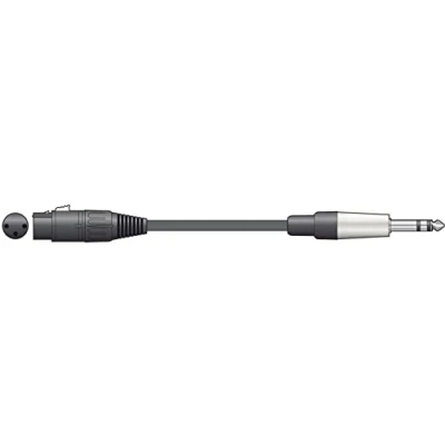 Image of chord XF S6J300 3 m XLRF to 6.3 mm TRS Jack Lead
