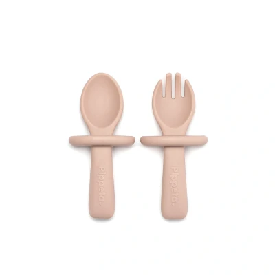 Image of Pippeta My 1st Spoon &amp; Fork Ash Rose