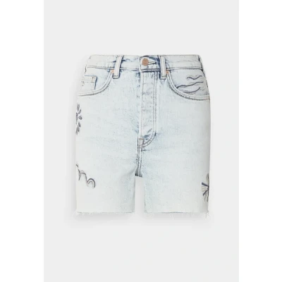 Image of Scotch &amp; Soda THE RAY CUT OFF Denim shorts, Women&#039;s, Size: 27, Spring lights