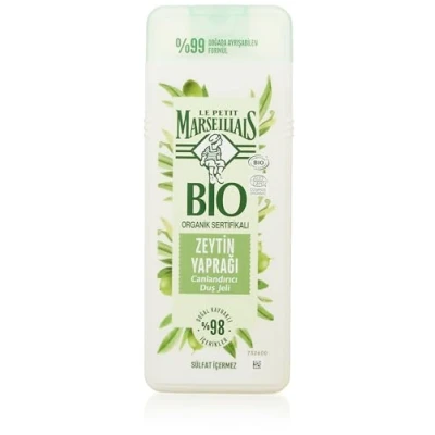 Image of Le Petit Marseillais Refreshing Shower Gel Olive Leaf Organic 250ml