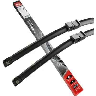Image of HQ AUTOMOTIVE Windscreen Wiper Blades (2pcs) Fits: Fit Ford Galaxy (2001 2006), SEAT Alhambra (7V9) 2010), VW Golf Plus (2005 2014), Sharan Touran (2010 2015)