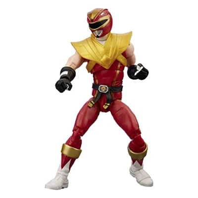 Image of HASBRO Power Rangers x Street Fighter Lightning Collection figurine Morphed Ken Soaring Falcon Ranger 15 cm