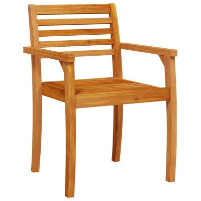 Image of vidaXL Garden Chairs 2 pcs 59x55x85 cm Solid Wood Acacia