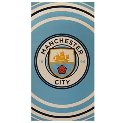 Image of Manchester City Towel 100% Cotton 70 x 140cm
