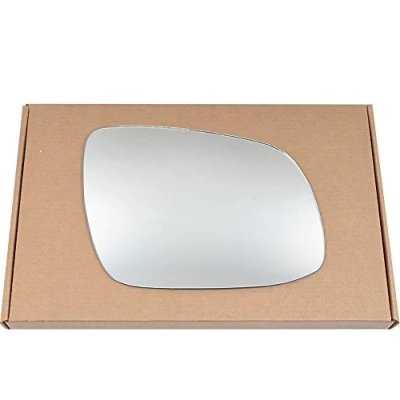Image of Less4spares Wing Mirror Glass Right Compatible with Kia Rio 2010 2011 STICK ON Driver Off Side Convex