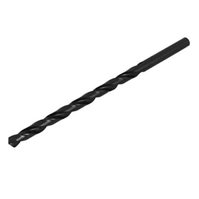 Image of Sourcingmap 12mm Drilling Dia 250mm Length HSS Straight Shank Twist Drill Bit Black
