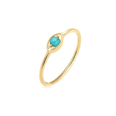 Image of Elli Women&#039;s Gold Solitaire Ring O 0602960118_54