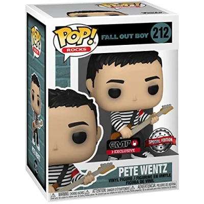 Image of Funko Fall Out Boy Pop! Rocks Pete Wentz Vinyl Figure Hot Topic Exclusive