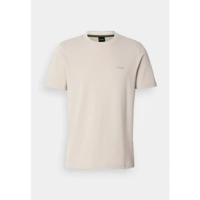 Image of BOSS Taddy Basic Tshirt, Men&#039;s, Size: XS, Light beige