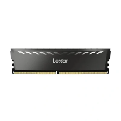 Image of Lexar THOR DDR4 RAM 8GB 3200 MHz, DRAM 288 Pin UDIMM Desktop Memory, CL16 High Performance Computer Memory for Intel XMP 2.0, Internal PC/Computer, 20 40, 1.35V(LD4BU008G R3200GSXG)