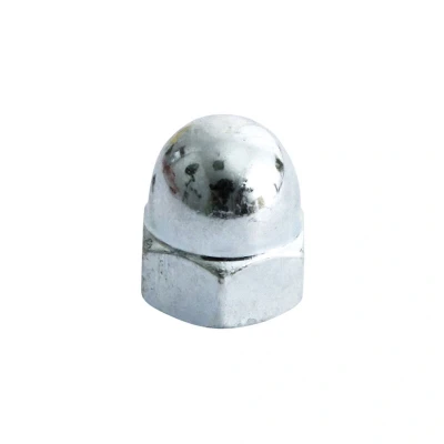 Image of 2x TIMCO Hex Dome Nuts Zinc ND16Z Pack of 100