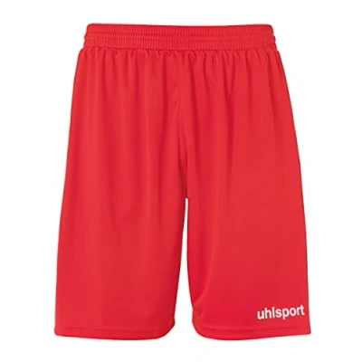 Image of uhlsport Performance Shorts Men&#039;s Sport Football Fitness Hiking Cycling Running Summer 100% Recycled Polyester Red/White Size 164