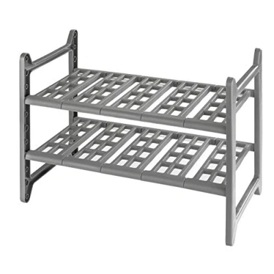 Image of Wenko 2768010100 Undercabinet Rack Flexi extendable from 4580 cm, Metal Aluminium, 4482 x 39 28 Aluminium