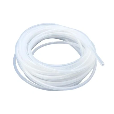 Image of LAVMHAB Silicone Tubing Food Grade Hoses 2mm ID x 6mm OD 8m (26.2ft), Flexible Rubber Tubes Water Air Pipes