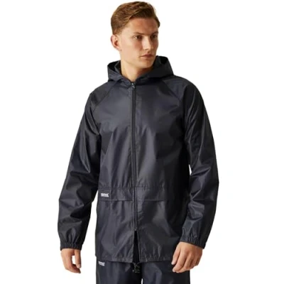 Image of Regatta StormbreakWaterproofJacketMens OutdoorRainJacketmen lightweight,waterpoof and windbreakerraincoat hoodedCagouleCoat walking,hiking activityWaterproofJacket