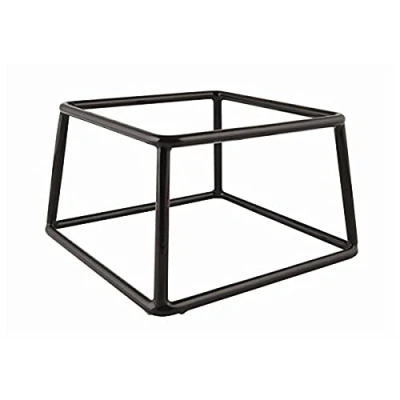 Image of Genware RSR WBK10 Steel or Rubber Anti Slip Buffet Riser, Black, 18 cm Depth, Width, 10 Height