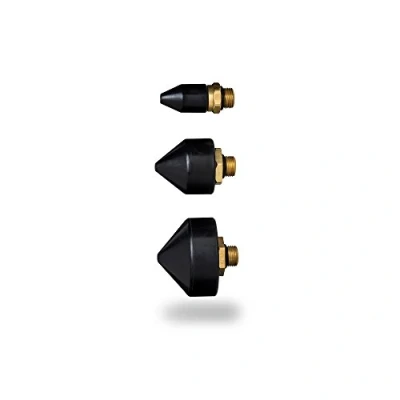 Image of Capri Tools Rubber Tip Set for Air Blow Gun, 3 Piece
