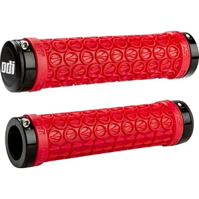 Image of ODI SDG MTB Lock On Grips 130mm Red/Black, D30SDBR B