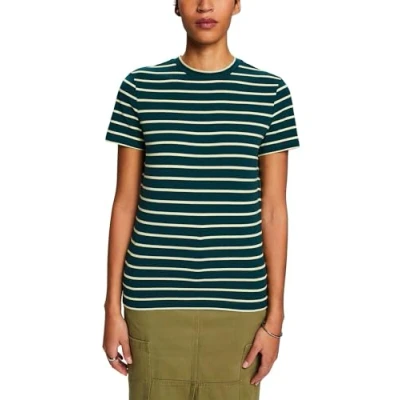 Image of ESPRIT Women&#039;s 014ee1k304 T Shirt, 377/Dark Teal Green 3, M