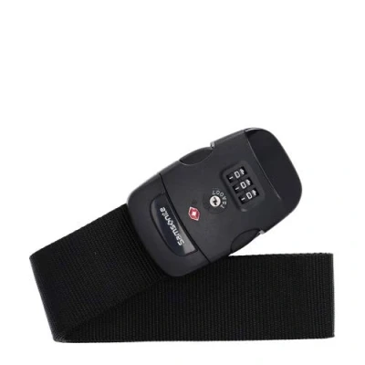 Image of Samsonite Global Travel Accessories Luggage Strap with Integrated Three Dial TSA Combilock, 190 cm, Black