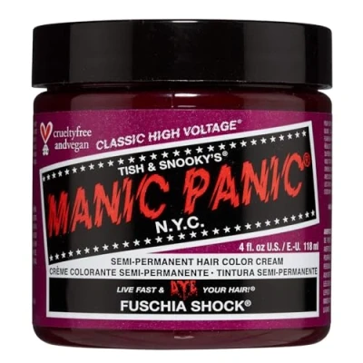 Image of Manic Panic High Voltage® Classic Cream Formula Colour Hair Dye 118ml (Fuschia Shock®)