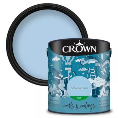 Image of Crown Silk Emulsion 2.5L Powder Blue