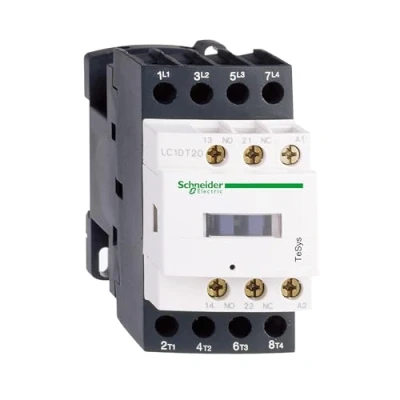 Image of Schneider LC1DT25ED contactor tesys lc1d 4p ac1 440v 25 a coil 48 v dc