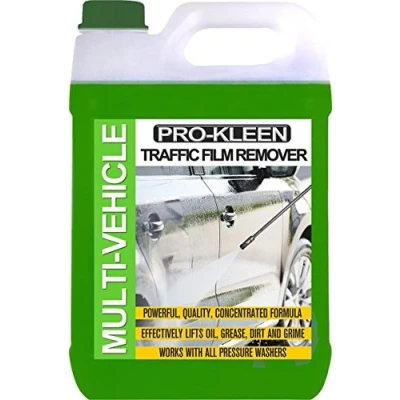Image of 5L of Traffic Film Remover Cleaner/TFR Effectively Removes Dirt, Grime, Grease and Oil &amp; Leaves Behind a Sparkling Shine Multi Vehicle For Use on Cars, Trucks, Vans, Motorbikes More