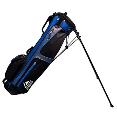 Image of Longridge 6&#039;&#039; WEEKEND Golf Stand Bag Black and Navy