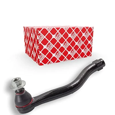 Image of 53540SJA004, 53540SJA014 Track rod end FEBI BILSTEIN 42242 Front Axle Right with crown nut and split pin