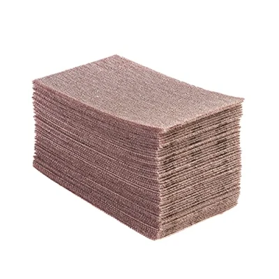 Image of Mirka Abranet net sandpaper strips 93x180 mm Grip/Grit P400 / 50 pcs/for sanding wood, putty, varnish, plastic 5412805041