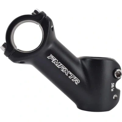 Image of FOMTOR Bike Stem 31.8mm 45 Degree MTB Bicycle Handlebar Riser for Mountain BMX Road 90mm Black