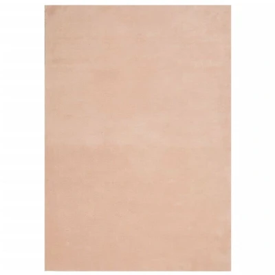 Image of vidaXL Rug HUARTE Short Pile Soft and Washable Blush 140x200 cm