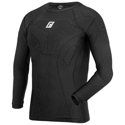 Image of Reusch Men&#039;s Compression Shirt Padded Goalkeeper, Black, XL