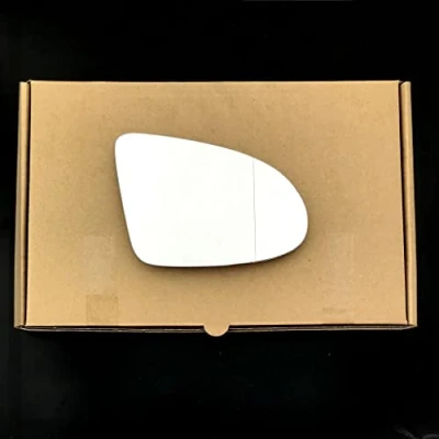 Image of Stick on Wide angle Wing Mirror Glass fits Audi A2 Reg 2000 to 2005 right driver Side