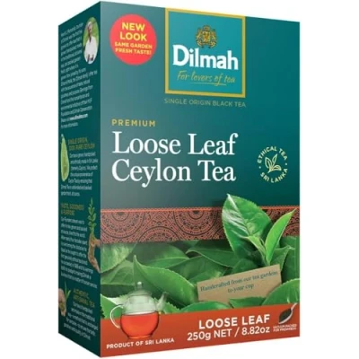 Image of Dilmah Tea Premium Quality loose leaf 250g Pack of 1 Ceylon