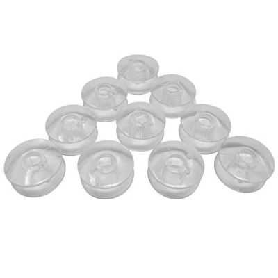 Image of Singer (Apollo Graber) 10 Plastic Bobbins for Capri/Symphony/Starlet/Merritt/Ladystar/Elegance/Panoramic/Concerto and Jeans, New, Quantity: