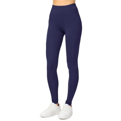 Image of Merry Style Women&#039;s Leggings Long MS10 143 (Navy Blue, S)