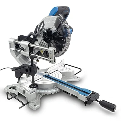 Image of Hyundai 1500W Electric Mitre Saw with 210mm Blade, 230V 3 Year Warranty