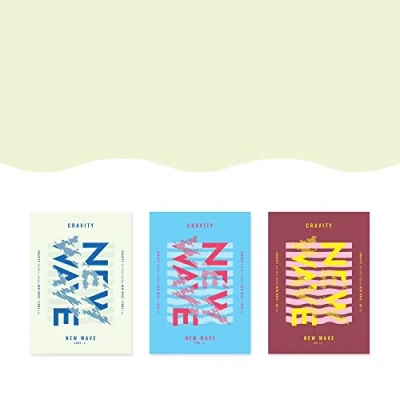 Image of Dreamus CRAVITY 4th Mini Album New Wave CD (Random ver.) (SMK1348)