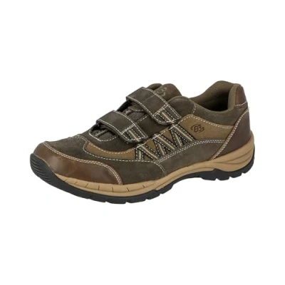 Image of Brütting Men&#039;s Man Comfort V Low Top Sneakers, Brown (Brown/Beige Brown/Beige), 4 UK