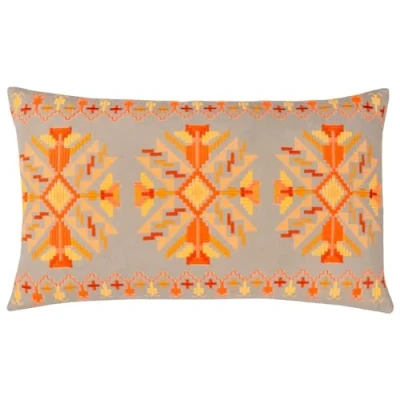 Image of furn. Kalina Cushion Cover,Orange,35 x 60cm