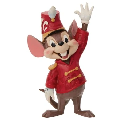 Image of Disney Traditions Enesco Dumbo Timothy Mouse Mini 3.75 Figure, height 5cm