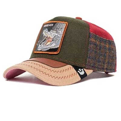 Image of Goorin Bros. Trunchbull Olive Hard Ass Adjustable Trucker Cap One Size